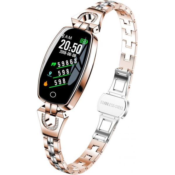 

Smart bandi 8 Pro Смарт часы с измерением пульса и давления Gold (11764-ST)