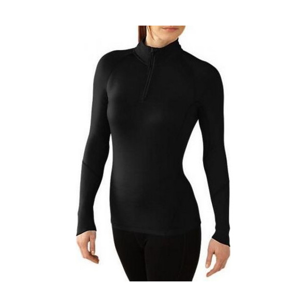 

Термобелье SMARTWOOL WMNs NTS Light 195 Zip T black p.M (SW SL306.001-M)