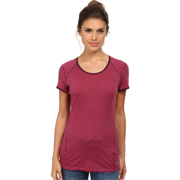 

Термобелье SMARTWOOL WMNs NTS Micro 150 Pattern Tee bright pink p.S (SW SN408.684-S)