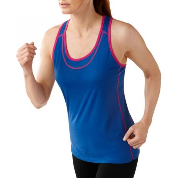 

Термобелье SMARTWOOL WMNs PHD Ultra Light Tank bright blue p.M (SW SO133.378-M)