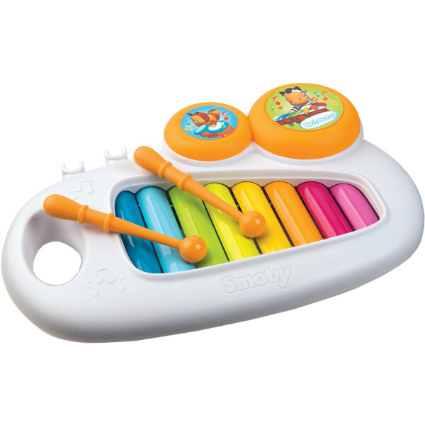 

Музыкальный ксилофон Smoby Toys Cotoons с ручкой (110500)