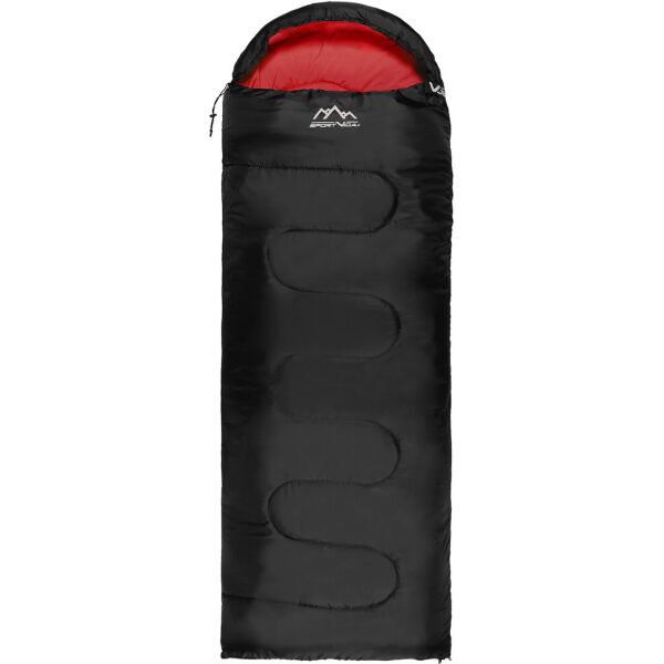 

Спальный мешок (спальник) одеяло SportVida SV-CC0064 +2 ...+ 21°C L Black/Red