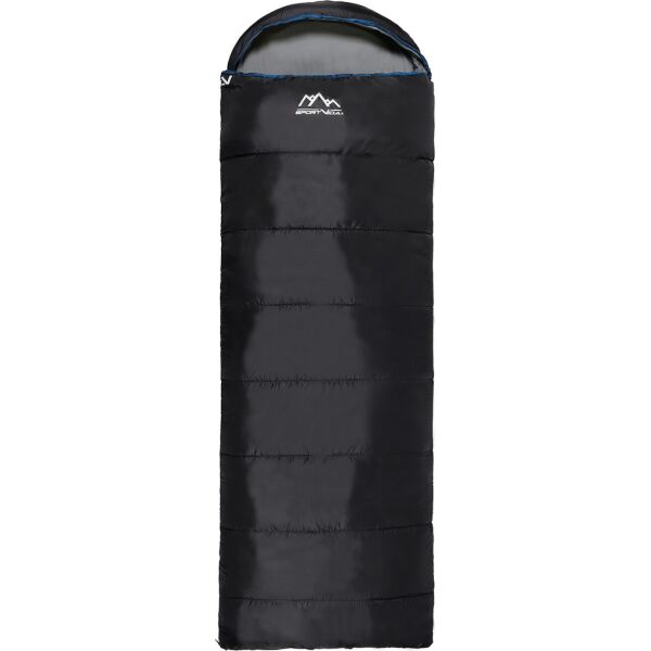 

Спальный мешок (спальник) одеяло SportVida SV-CC0072 -3 ...+ 21°C R Black/Grey