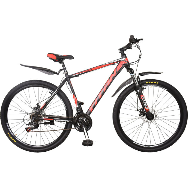 

Велосипед Titan Spider 29"20" black-red-white (29TJS18-18-4) 2019