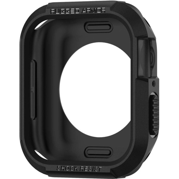 

Противоударный чехол Spigen Rugged Armor Black для Apple Watch 40mm Series 4