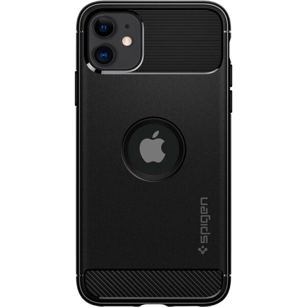 

Чехол Spigen Rugged Armor Matte Black для iPhone 11
