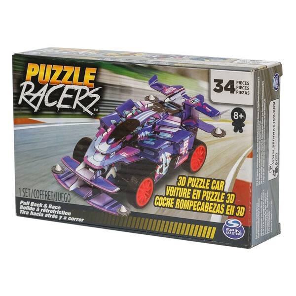 

Пазл 3D Spin Master Гоночный автомобиль Фиолетовый (SM98388/6044918-2)