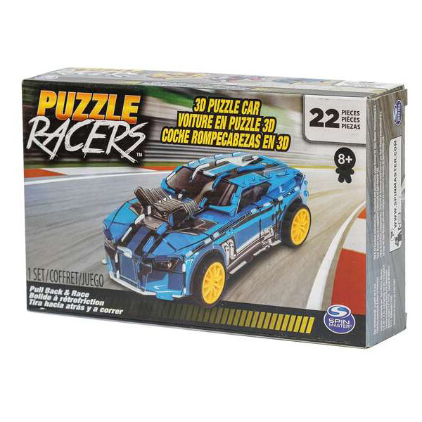 

Пазл 3D Spin Master Гоночный автомобиль Синий (SM98388/6044918-1)
