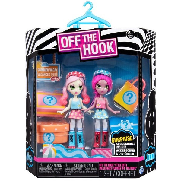 

Набор кукол Spin Master Off the Hook Летний отпуск Вивьен и Дженни сюрприз (SM74301/0045)