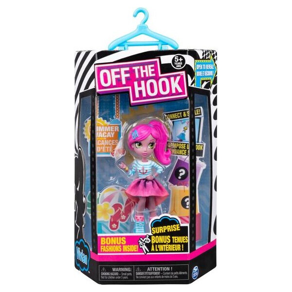 

Кукла с аксессуарами Spin Master Off the Hook Летний отпуск Вивьен сюрприз (SM74300/0106)