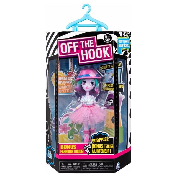 

Кукла с аксессуарами Spin Master Off the Hook Летний отпуск Ная сюрприз (SM74300/0250)