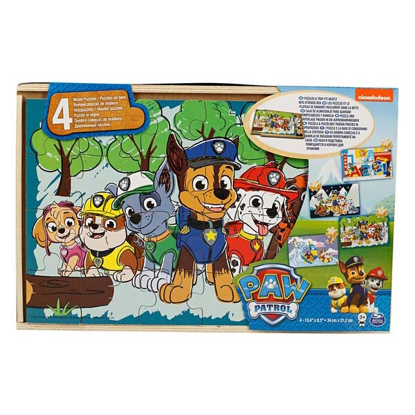 

Классический пазл Spin Master Щенячий патруль 4 в 1 (SM98301/6032978)