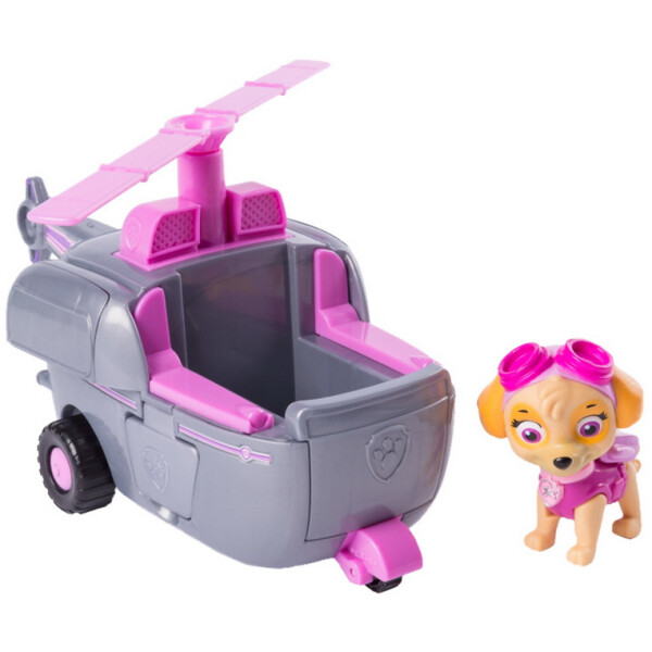 

Игровой набор с фигурками Spin Master Paw Patrol Спасательный автомобиль-трансформер с водителем Скай (SM16601/0955)