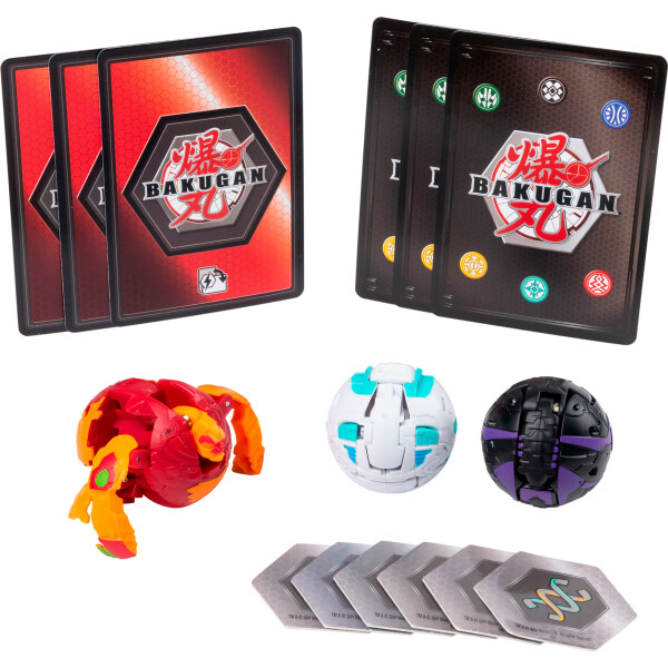 

Игровой набор Spin Master Bakugan Pyrus Gorthion, три фигурки (SM64424-2)