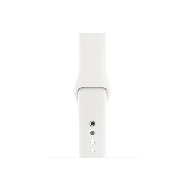 

Ремешок для Apple Watch 38mm Soft White Sport Band S/M - M/L (MR262)