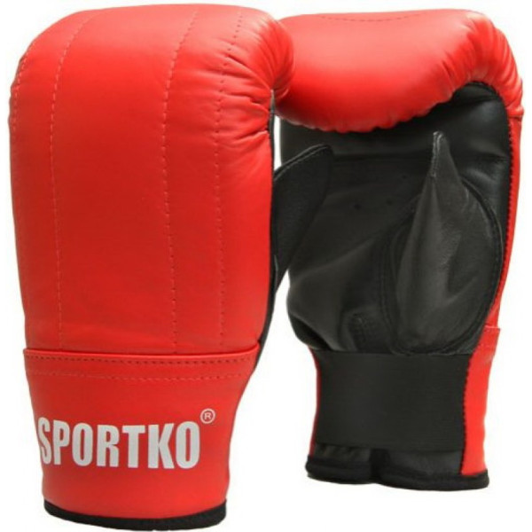 

Перчатки Снарядные кожаные Sportko ПК3 красный S/M (5066)