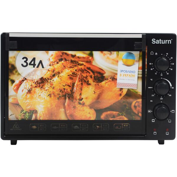 

Электрическая печь Saturn ST-EC3402 Black