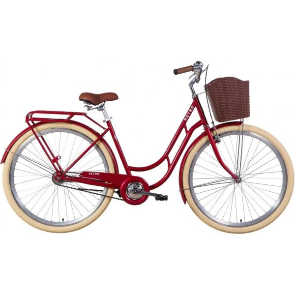 

Велосипед ST 28 Dorozhnik RETRO Velosteel рама-19 рубиновый