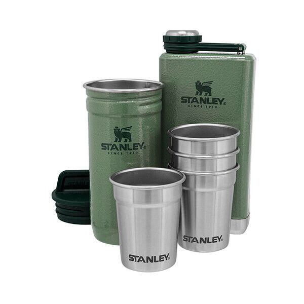 

Подарочный набор Stanley Adventure Hammertone Green: 2 фляги и 4 рюмки (6939236348423)