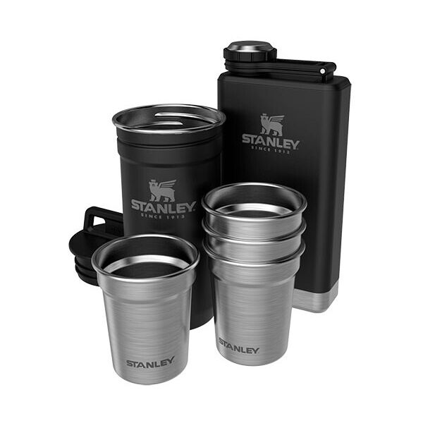 

Подарочный набор Stanley Adventure Matte Black: 2 фляги и 4 рюмки (6939236348430)