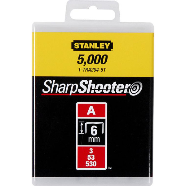 

Скобы для степлера Stanley 1-TRA204T тип А 6мм 1000шт