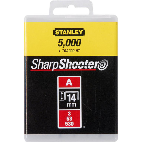 

Скобы для степлера Stanley 1-TRA209T тип А 14мм 1000шт