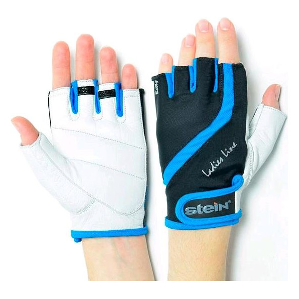 

Перчатки для фитнеса Stein Betty GLL-2311blue (S)-черно-голубые