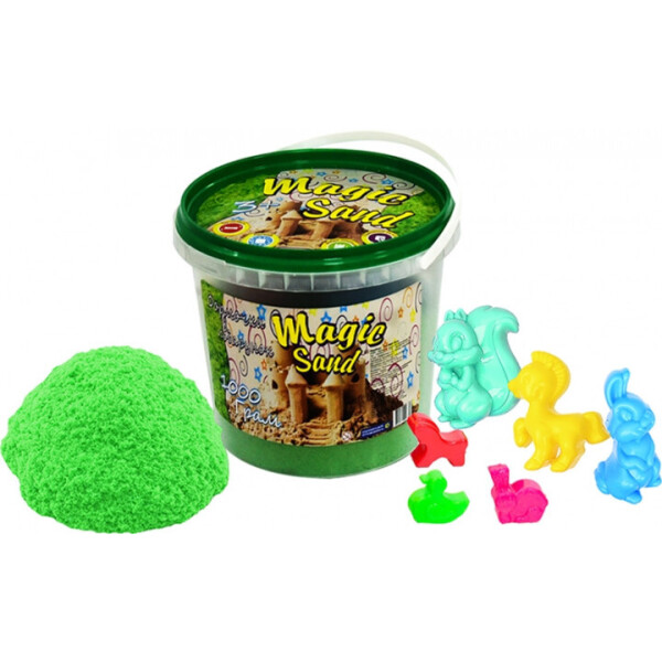 

Кинетический песок Strateg Magic Sand 1000 г Зеленый (372-5,036-3)