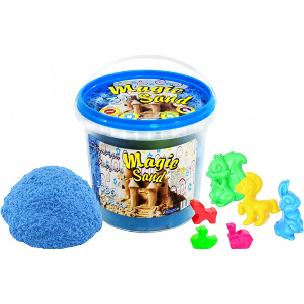 

Кинетический песок Strateg Magic Sand 1000 г Синий (372-2,036-3)
