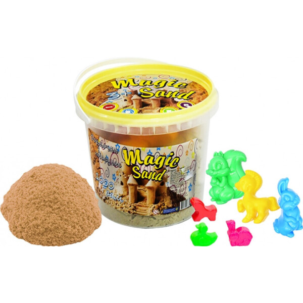 

Кинетический песок Strateg Magic Sand 1000 г Бежевый (372-1,036-3)