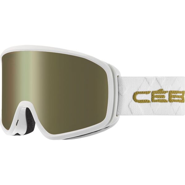 

Маска горнолыжная Cebe Striker Evo-White Gold Shiny