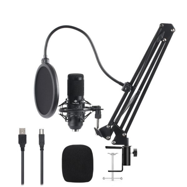 

Студийный конденсаторный USB микрофон Green Audio GAM-800B с пантографом