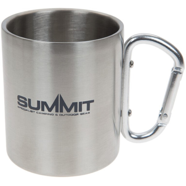 

Кружка с ручкой-карабином Summit Carabiner Handled Mug сталь 300 мл (17298)
