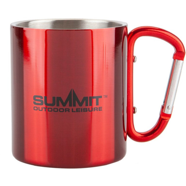 

Кружка с ручкой-карабином Summit Carabiner Handled Mug красная 300 мл (17281)