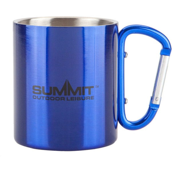 

Кружка с ручкой-карабином Summit Carabiner Handled Mug синяя 300 мл (17282)