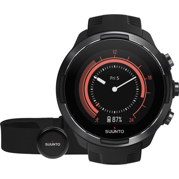 

Suunto 9 G1 BARO Black + HR Belt (SS050089000)