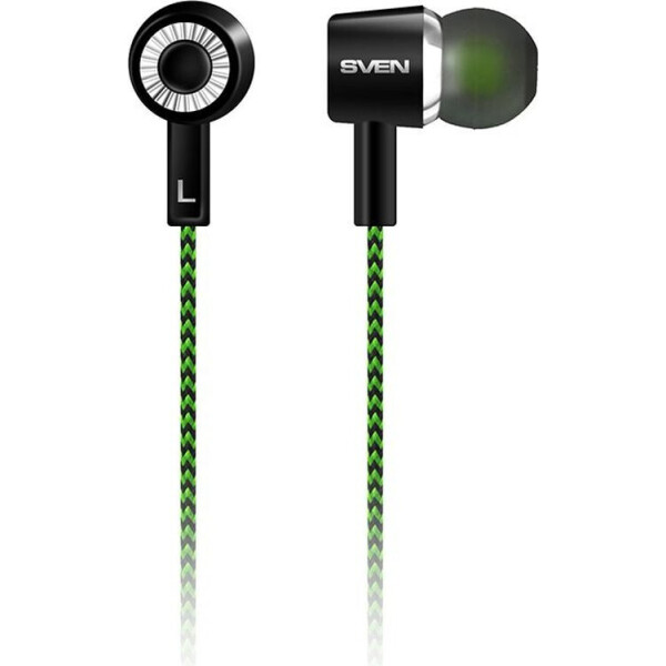 

Наушники Sven E-107 Black/Green