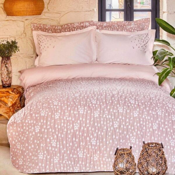 

Комплект постельного белья с покрывалом Karaca Home - Alegra Mood multi евро (svt-2000022286145)