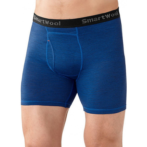 

Термобелье SMARTWOOL Mens NTS Micro 150 Pattern Boxer Brief bright blue p.S (SW SN711.378-S)