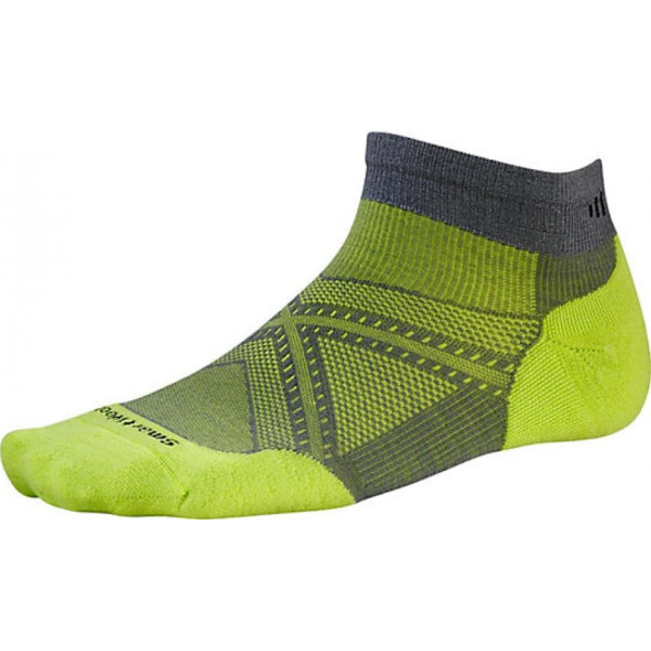 

Термобелье SMARTWOOL Men PHD Run Light Elite Low Cut graphite/green р.L (SW SW243.170-L)