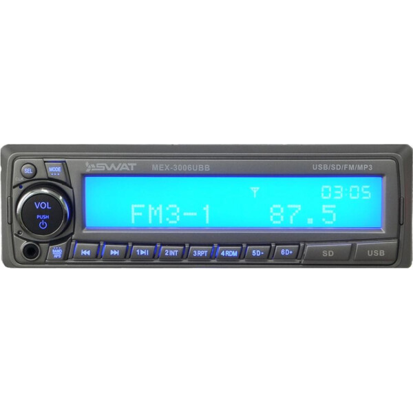 

Автомагнитола Swat MEX-3006UBB