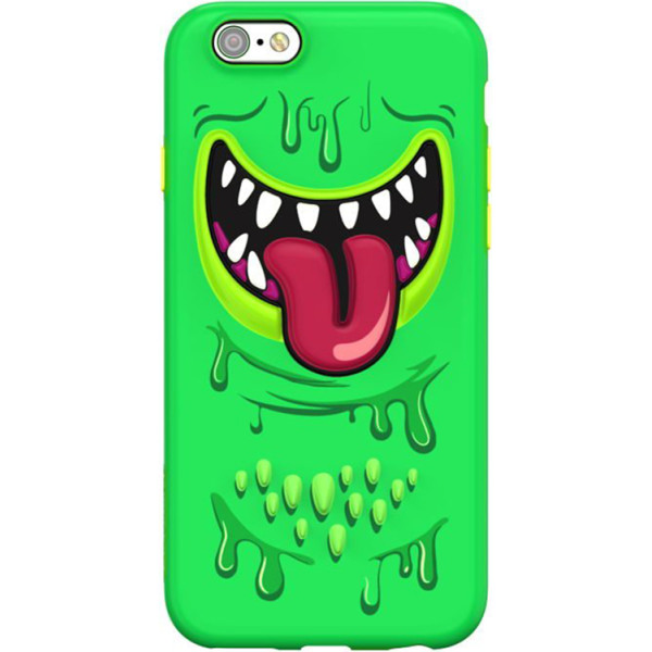 

3D чехол с рисунком SwitchEasy Monster зелёный для iPhone 6/6S