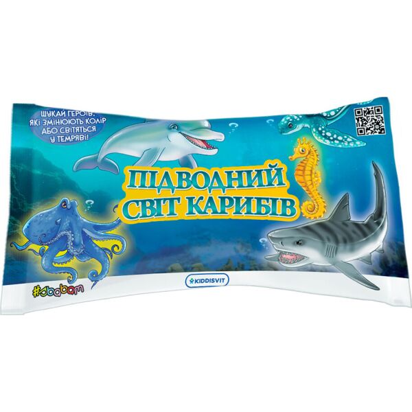 

Стретч-игрушка #sbabam в виде животного Подводный мир Карибов в ассорт. (T079-2019)
