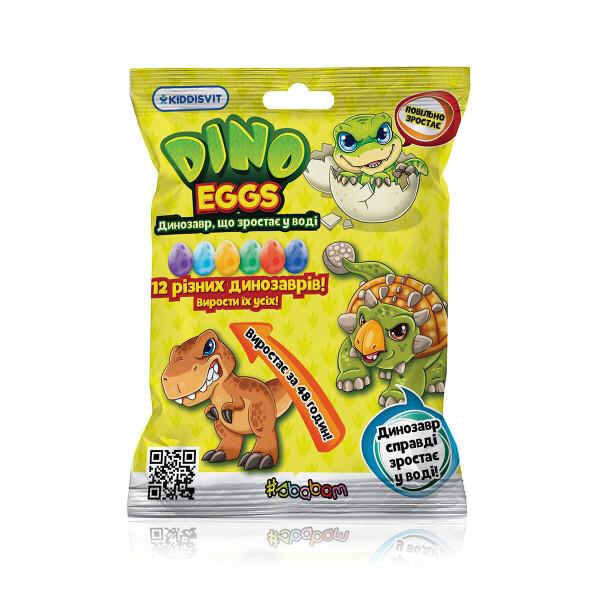 

Растущая игрушка в яйце #sbabam Dino eggs Динозавры в ассорт. (T110-2018)