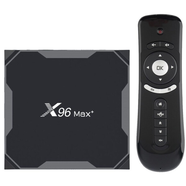 

Приставка Smart TV Медиаплеер X96 MAX PLUS (X96 Max+) 4гб 64гб S905X3 Андроид 9 + T2 Air Mouse Аэро пульт