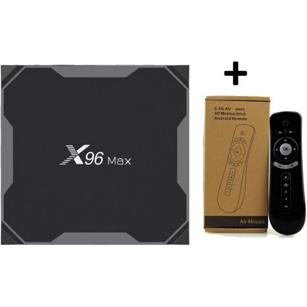 

Медиаплеер Core Tech X96 MAX 4гб 64Гб Amlogic S905X2 DDR4 Смарт ТВ Приставка Android 9 + T2 Air Mouse Аэро пульт