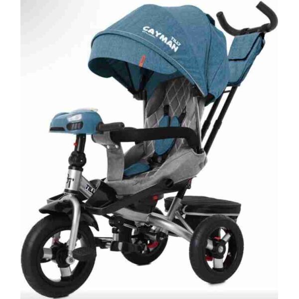 

Велосипед детский TILLY Cayman T-381/6 Трехколесный С поворотным сиденьем со звуком Светом Зеленый (allT-381/6)