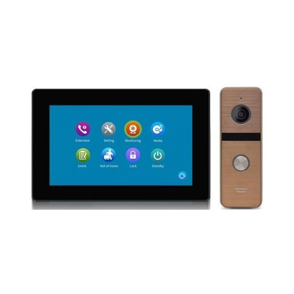 

Видеодомофон CoVi Security TAB FHD Black + Iron FHD Bronze