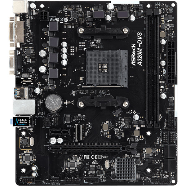 

Материнская плата ASRock A320M-DVS R3.0