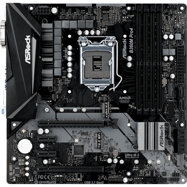 

Материнская плата ASRock B360M Pro4